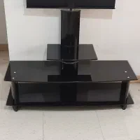 میز تلویزیون شیشه ای