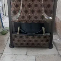 بخاری گازی طرح شومینه