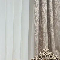پرده حریر درجه یک یا دوخت پلیسه