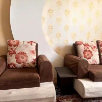 مبل ۷ نفره با گل میز