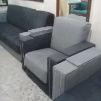 مبلمان تخت شو در حد نو بدون هیچ عیبی.