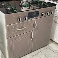 اجاق گاز طرح فر چوبی- مدل مختلف