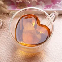 دوتا ماگ شیشه ای کادویی