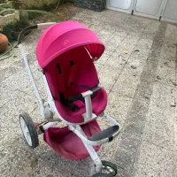 کالسکه  و کریر برند کوئینی اورجینال-سرخابی