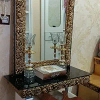 آینه و شمعدان اسپیکر دار