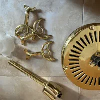 پنکه سقفی لوستردار