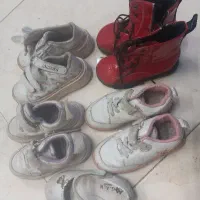 کفش بچه گانه در حد نو  سالم  ۵ جفت سالم