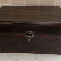 جعبه چوب طبیعی دست ساز