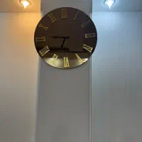 ساعت دیواری آینه ای