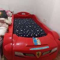 تخت کودک و نوجوان طرح ماشین
