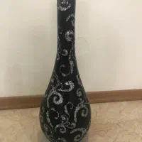 گلدان آینه کاری