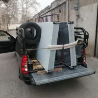حمل شیشه با وانت خرکدار