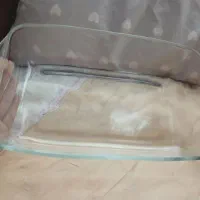 انواع دیس شیشه فرانسه فقط  خط دارین روشن