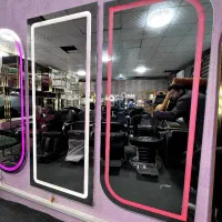 رخت قفسه آینه دفرمه سنگکوم رگال
