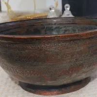 کاسه مسی قدیمی
