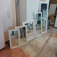 آینه قدی سایزبندی  نیم قد آینه دیواری آینه رومیزی