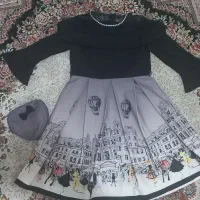 پیراهن دخترانه مجلسی نو ۸تا ۱۱ سال