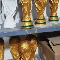 مجسمه کاپ جام جهانی در اندازه واقعی ارتفاع 34 سانت