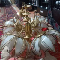 چراغ لوستر برنز