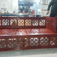 تخت سنتی وکابینت