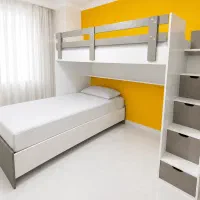 تخت دو طبقه در حد نو