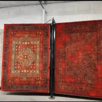 فرش ماشینی طرح افشان و ترنج// بدون واسطه