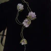 جواهر دوزی روی لباس