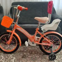 دو عدد دوچرخه بچه گانه ۱۶ و 12 دخترانه