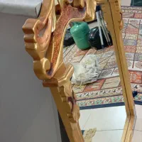 آیینه همراه با قاب