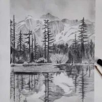 تابلو نقاشی منظره