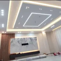 سقف کاذب کناف تایل کلیک کفپوش کاغذدیواری ماربل شیت