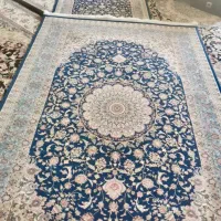 ۲ عدد فرش ماشینی 4متری وکناره 3متری ابریشمی