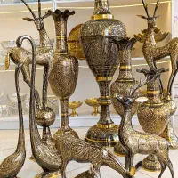 انواع گلدان و دکوریجات برنجی صنایع دستی هند