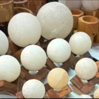 وسایل چوبی جا شمعی سنگ نمک و پایه تک و عمده