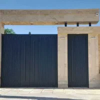 سنگ فرش محوطه باغ پارکینگ‌ درب اسانسور ویلا کد ۵۶۷