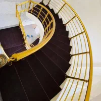 نرده پله دوبلکسی استیل((خلیفه قلی))با چک مدت دار