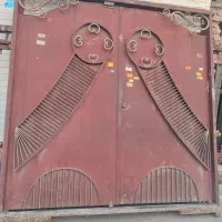 درب حیاط ویلایی، ورق ضخیم فروش فوری