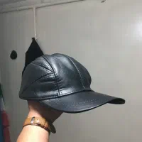 کلاه کپ چرم طبیعی اصل