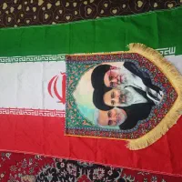 پرچم ایران و پرچم عکس رهبری