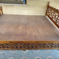 تخت خواب دونفره سنتی