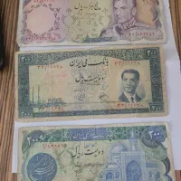 ۸ عدد اسکناس قدیمی