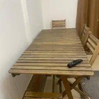 میز و صندلی چوبی میز نهار خوری ایکیا