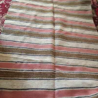 گلیم دستباف نخ و پارچه قدیمی