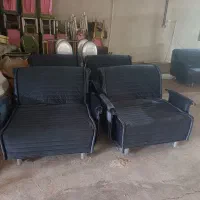 مبل فلزی تخت خواب شو