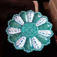 شیرینی خوری میوه خوری جام مسی