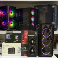 کیس گیمینگ I512400F + RX5700XT Thic II رم 16