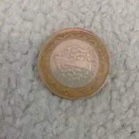 یک عدد سکه.