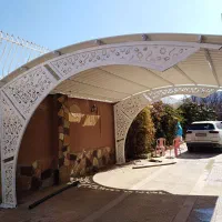 سایبان خودرو پارکینگ حیاط
