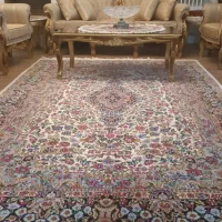 فرش بسیار زیبای کرمان جفت ۶ متری