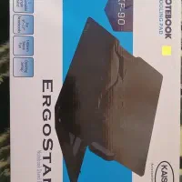 فن لبتاپ و اسپیکر و موس بلوتوثی